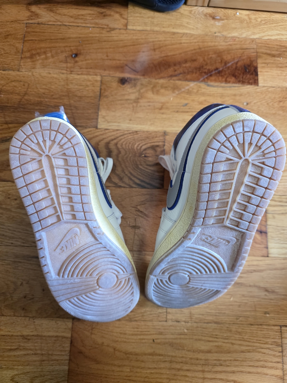 Nike Awake NY x Jordan Air Ship PE SP 'Game Roy Size 9.5with Extra Blue Laces - Picture 5 of 7